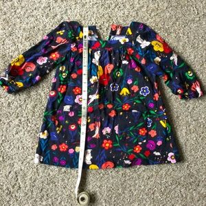 Hanna Anderson Black & Multi Toddler Dress